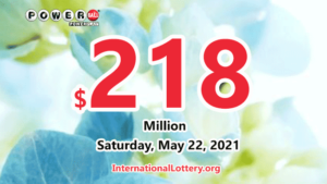 2021年5月19日的Powerball结果；奖池上涨至2.18