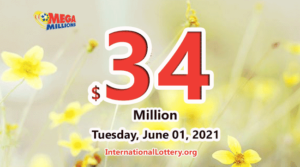 一名德克萨斯州玩家在 Mega Millions 中赢得了 100 万美元；头奖增加至 3400 万美元。