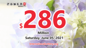 2021年6月2日，共有三名玩家分享了300万美元的Powerball奖金。