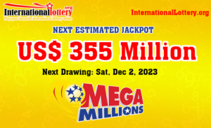 2023年11月28日 – Mega Millions开奖结果 – 奖池滚存至3.55