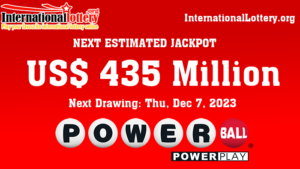 2023年12月4日的Powerball结果 – 头奖飙升至4.35
